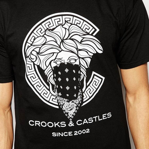 crooks and castles medusa shirt